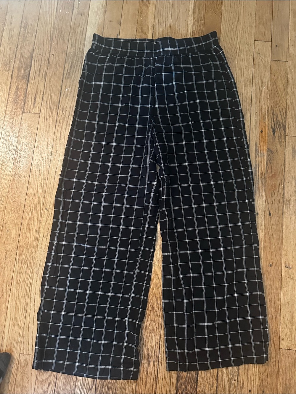 Marine Layer Black Wide Leg Pants